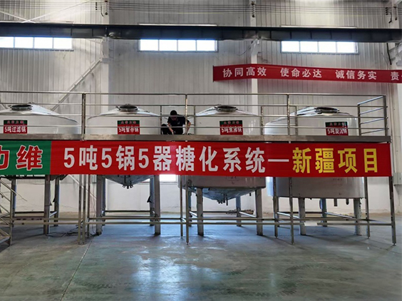 阳江精酿啤酒设备厂—5吨精酿啤酒设备—新疆项目